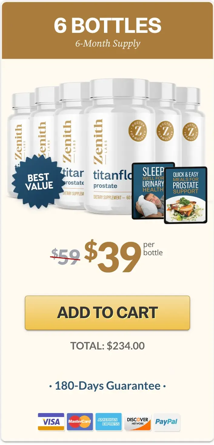 TitanFlow Buy 6 Bottles